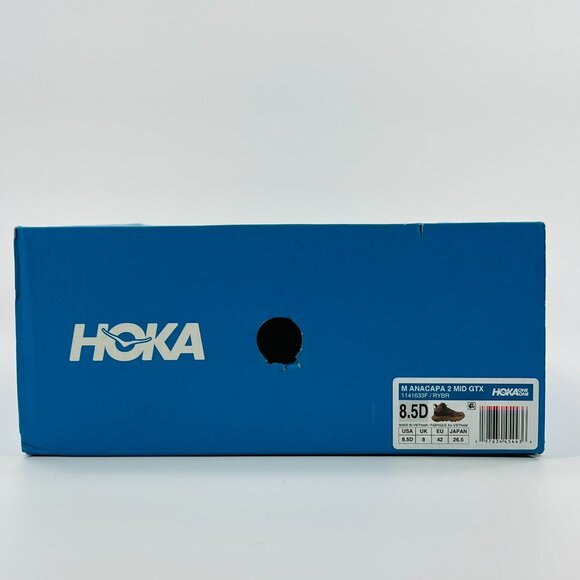 Hoka Anacapa 2 Mid Gore-Tex ' Rye Bark' 1141633F-RYBR size 8.5 - Picture 8 of 8